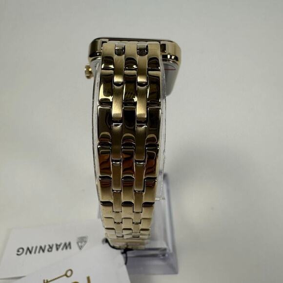 NWT Fossil Women\'s Colleen Three-Hand Gold-Tone Stainless Steel Watch BQW3832 main image 4
